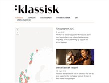 Tablet Screenshot of klassisk.net